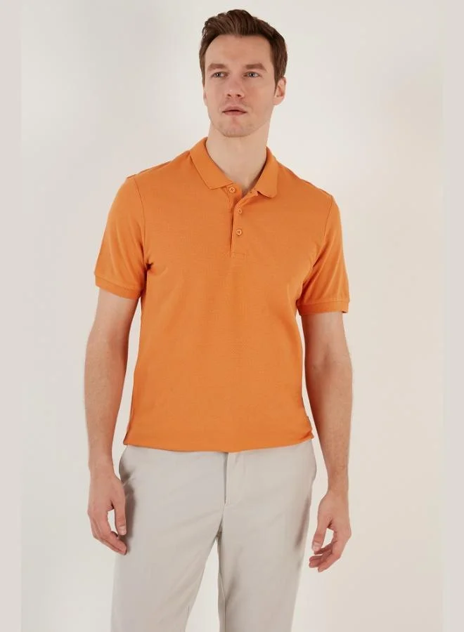 Buratti  Buratti Cotton Regular Fit Button-Down Polo Collar T-Shirt Men's POLO COLLAR T-SHIRT 5902127 for Men | Best Price UAE