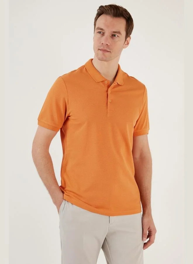 Buratti  Buratti Cotton Regular Fit Button-Down Polo Collar T-Shirt Men's POLO COLLAR T-SHIRT 5902127 for Men | Best Price UAE