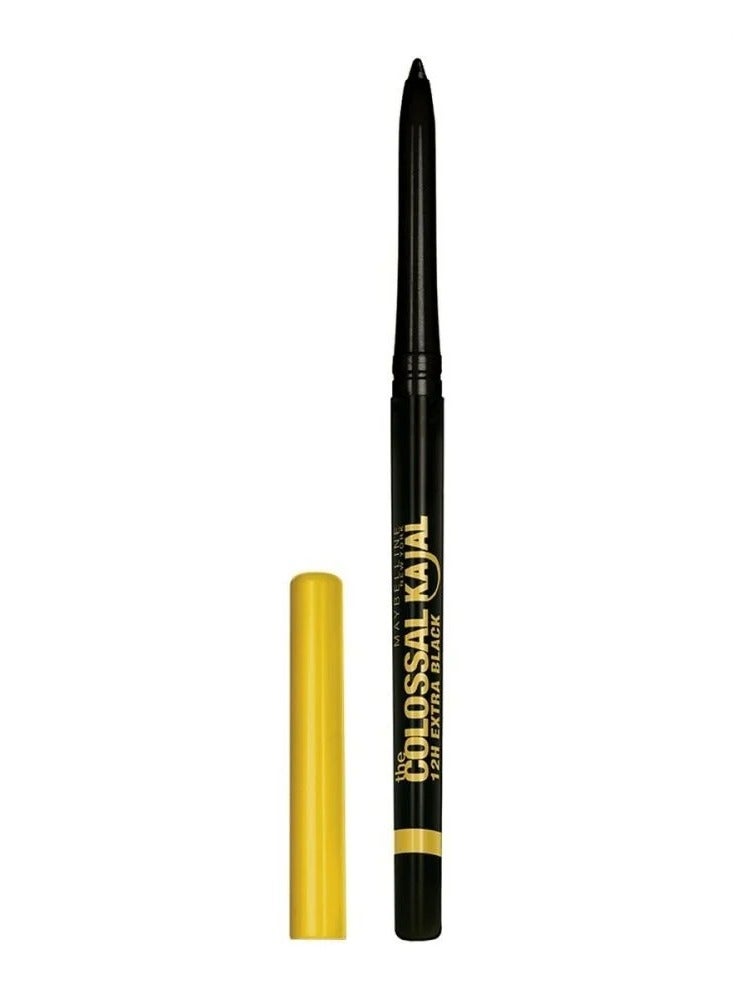 Generic Colossal Kajal Eyeliner - 12H Extra Black henna 