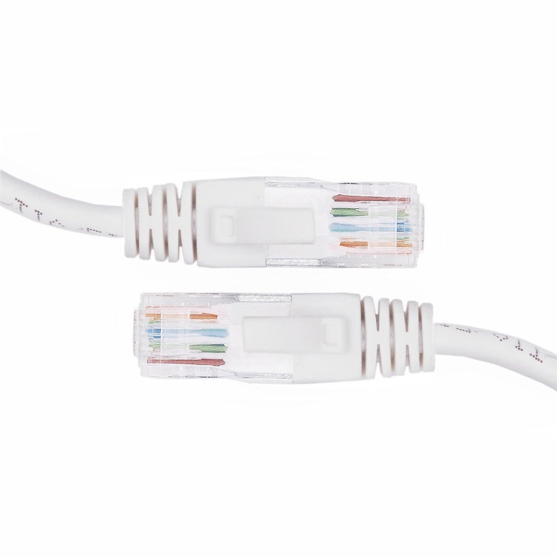 Mediabridge CAT6 Ethernet Patch Cable (3 ft) RJ45 Connectors with Gold Plated Contacts (10gbps) - Image 2