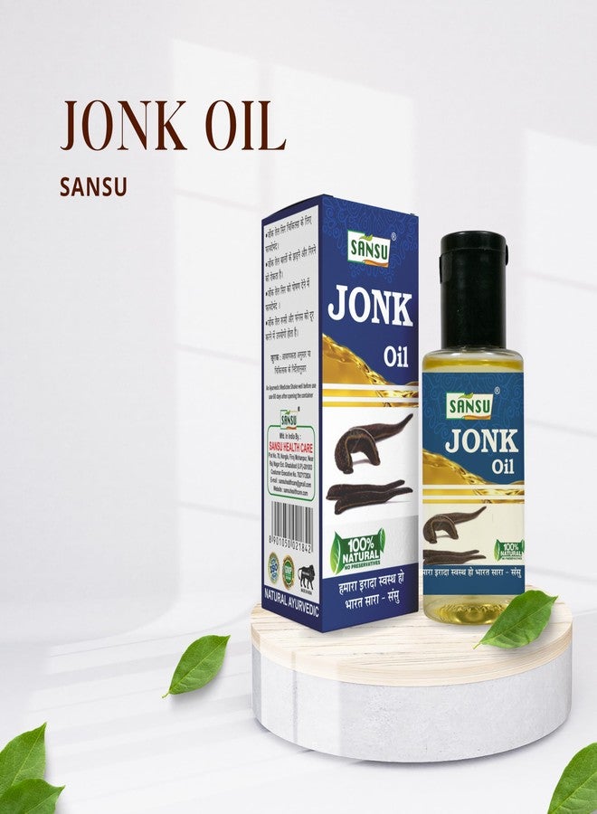 Sansu Jonk ka tel Natural Ayurvedic Leech oil 30ml With Arandi Oil 50ml (Pack of 2) - Image 2
