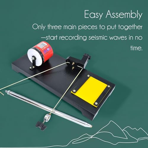 Eisco Seismograph Model for Earthquake Wave Demonstrations HandsOn Geological and Mathematical Teaching Aid - Image 3