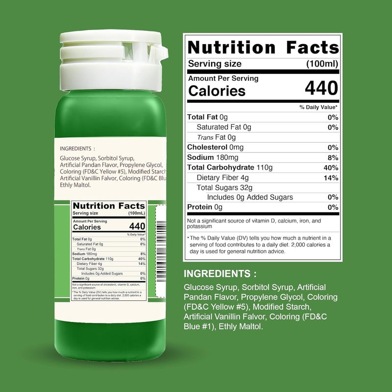 BUTTERFLY Pandan Flavoring Extract - 0.8oz (25ml) Natural Flavoring - Image 3