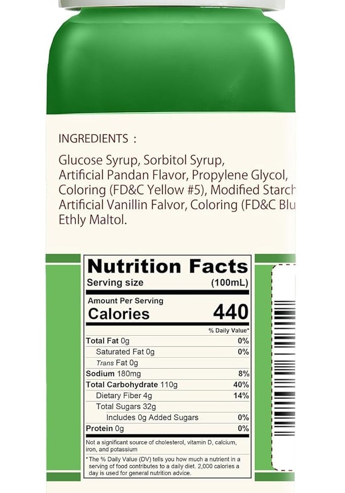 BUTTERFLY Pandan Flavoring Extract - 0.8oz (25ml) Natural Flavoring - Image 2