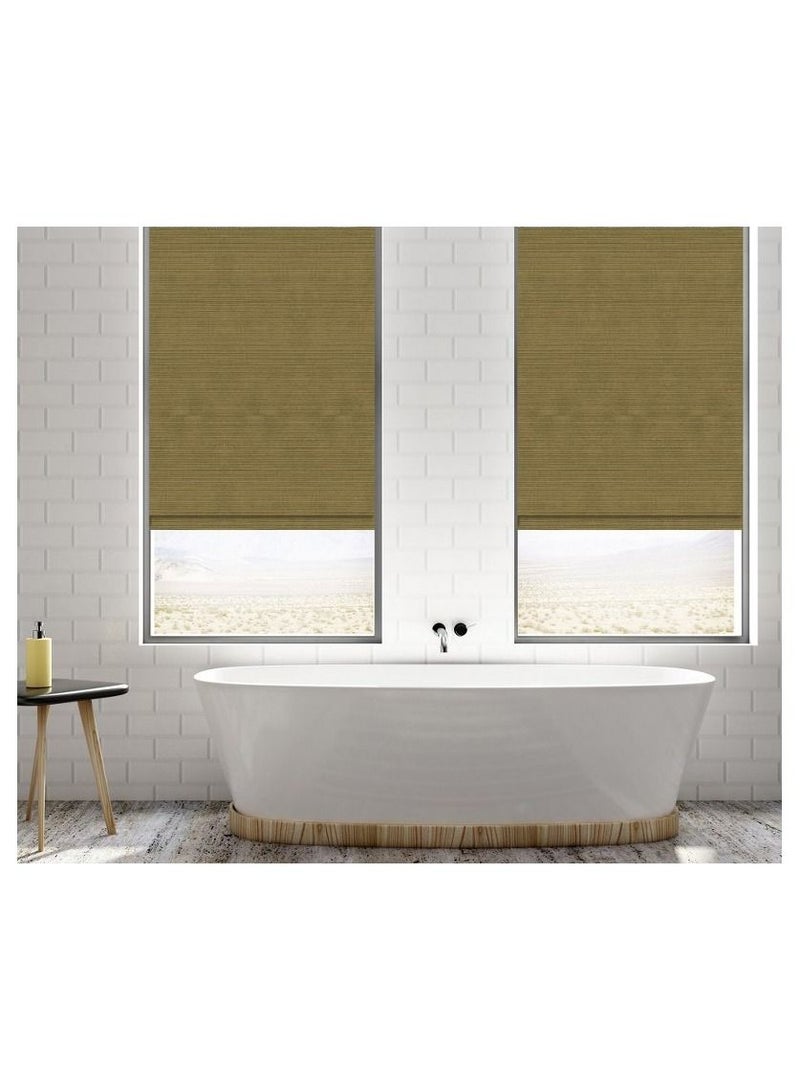 Home Gallery Sunlight roller blinds Half Shading 140*200 cm Brown - Image 3