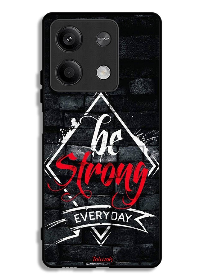 Tolwak Xiaomi Redmi Note 13 Protective Case Cover Be Strong Every Day - Image 1