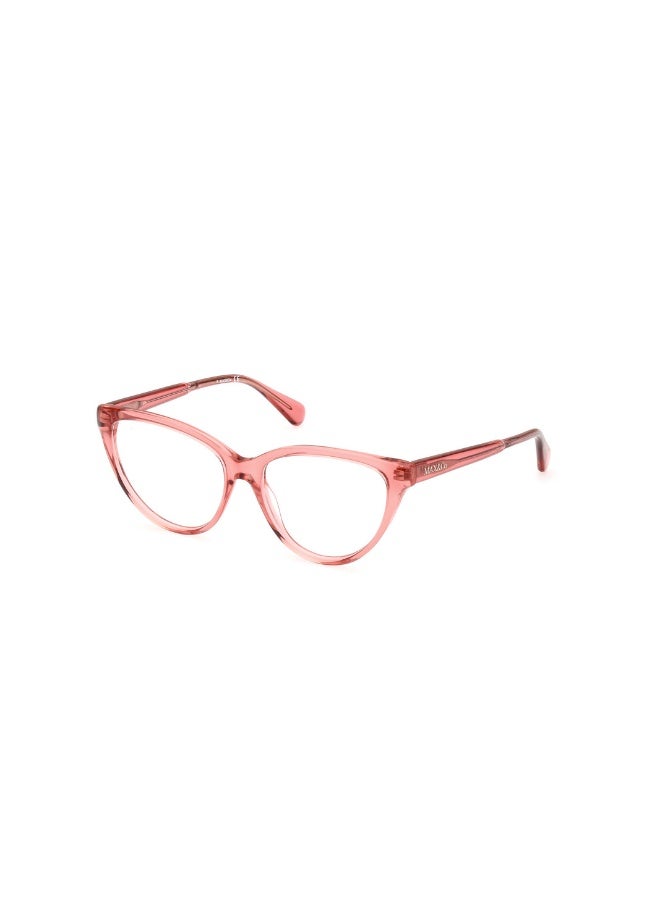 ماكس اند كو نظارة طبية بشكل عين قطة للنساء بأذرع من الأسيتات MO5096  مقاس 53 - بينك لامع - Image 1