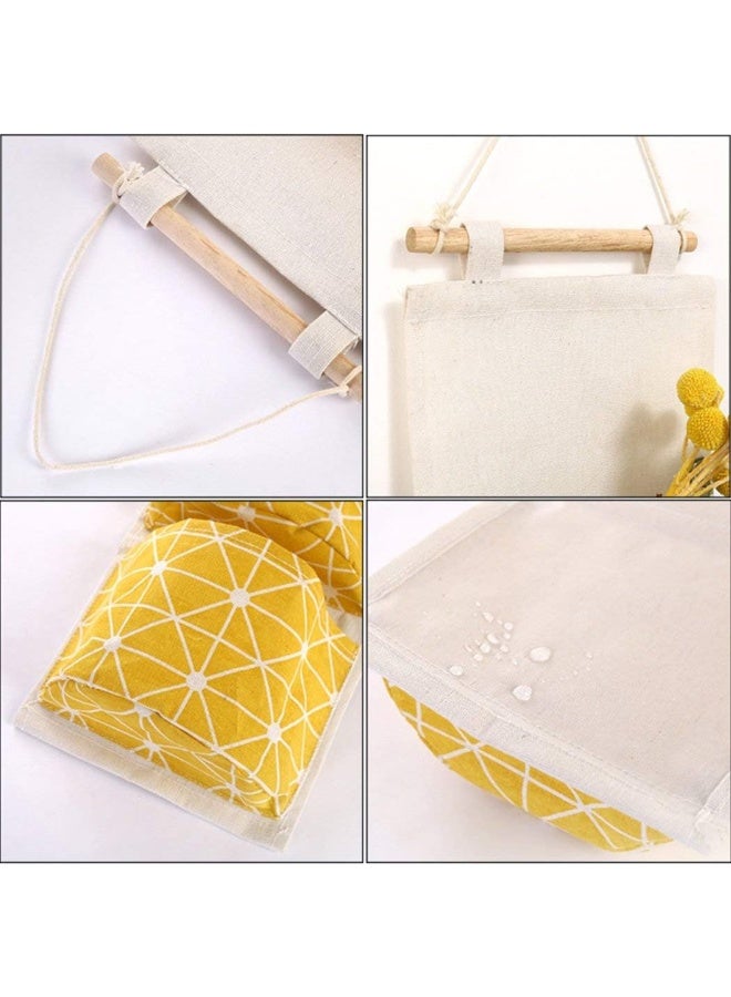 3 منظمين معلقين على الباب، مع ثلاثة أكياس كبيرة (67×20 سم)، وخزائن غرف النوم ومخازن الأغذية، وأرفف جدارية للملابس ولعب - Image 3