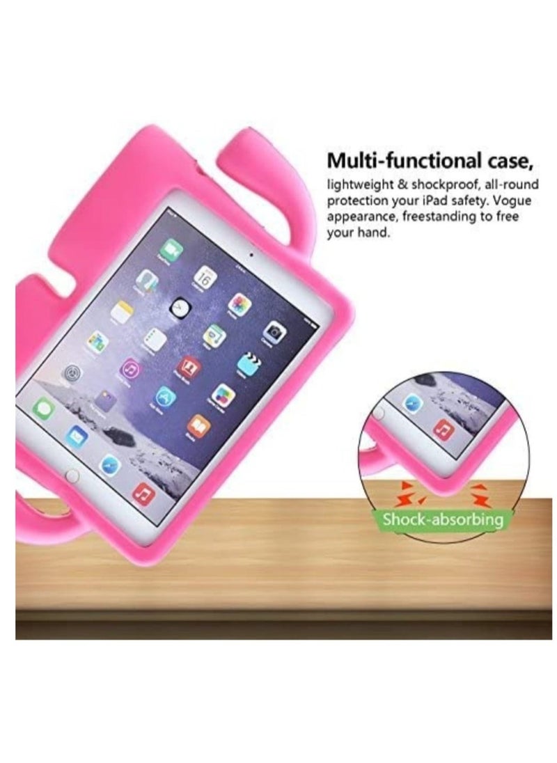 Raxoom Kids Case EVA Foam for iPad 10.2 9th Generation 2021/iPad Pro 10.5/iPad Air 3 with Handle for Girls Full Protective KidsProof Cover Freestanding for 10.2 Inch iPad 8th/7th 2020 2019 - PINK  - Image 5
