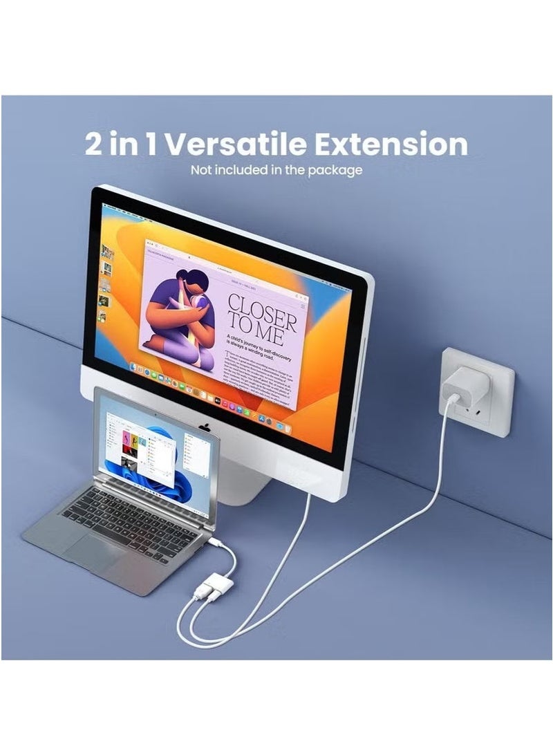 محول رقمي متعدد المنافذ من USB-C إلى HDMI، معتمد MFi - يدعم 4K بتردد 60 هرتز ومزامنة الصوت، متوافق مع آيفون 16/15 وماك بوك وآيباد برو - Image 5