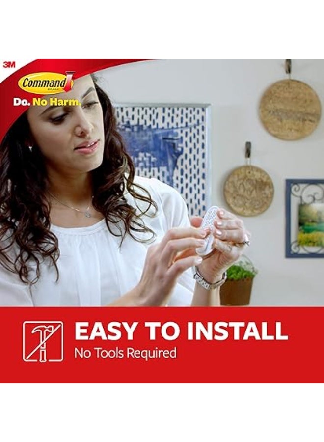 كوماند خطافات بتصميم متوسط مع شريط لاصق خلفي من كوماند، 17081 - Image 4