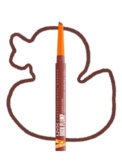 NYX PROFESSIONAL MAKEUP Duck Plump Plumping Lip Liner Lip Liner Up To 10 HR Wear Matte Finish Swollen Spice  - Image 3