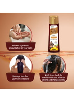 emami 7 in 1 Hair Oil Castor - 200ML  - Image 5