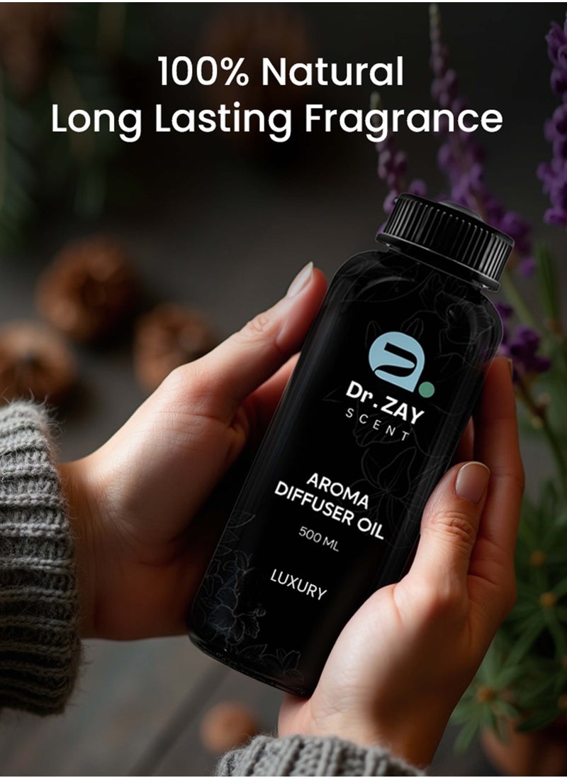 Dr Zayscent - Dr Zay Scent Diffuser Aroma - Luxury (500ml) - Image 1