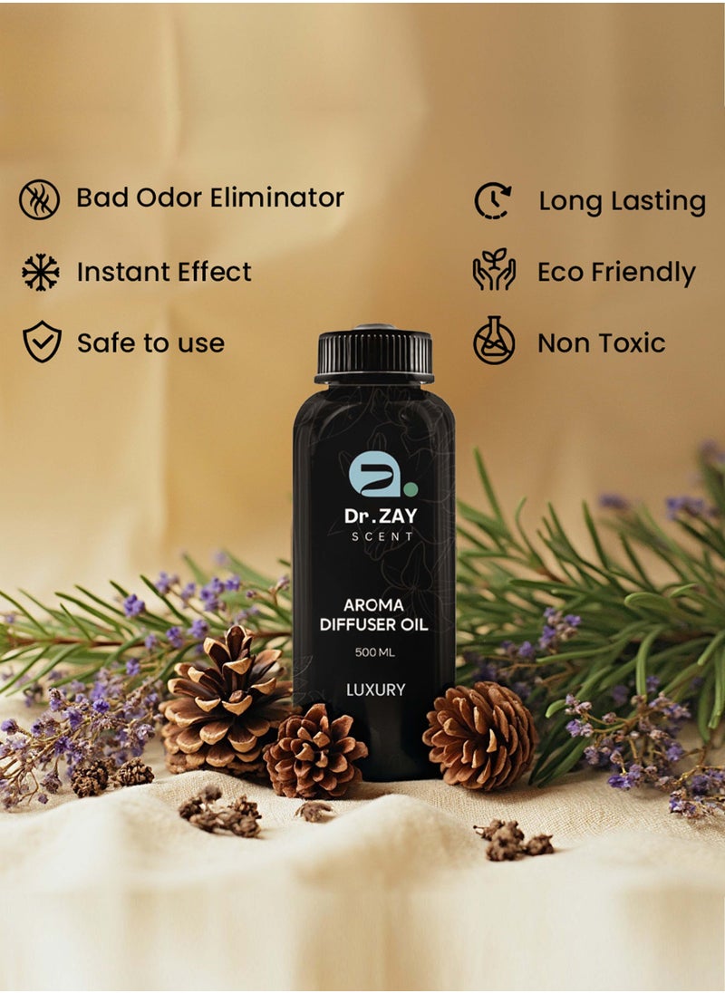 Dr Zayscent - Dr Zay Scent Diffuser Aroma - Luxury (500ml) - Image 1