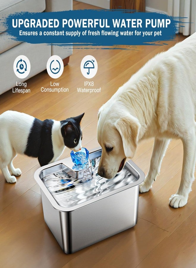 PETNF Dog Water Fountain Water Pump Replacement for PETNF 3 Gallons Stainless Steel Pet Water Fountain for Large Dogs, Replacement Pump for D2223, D2341, D2322 Models, Safe, Quiet and Powerful Pump - Image 5