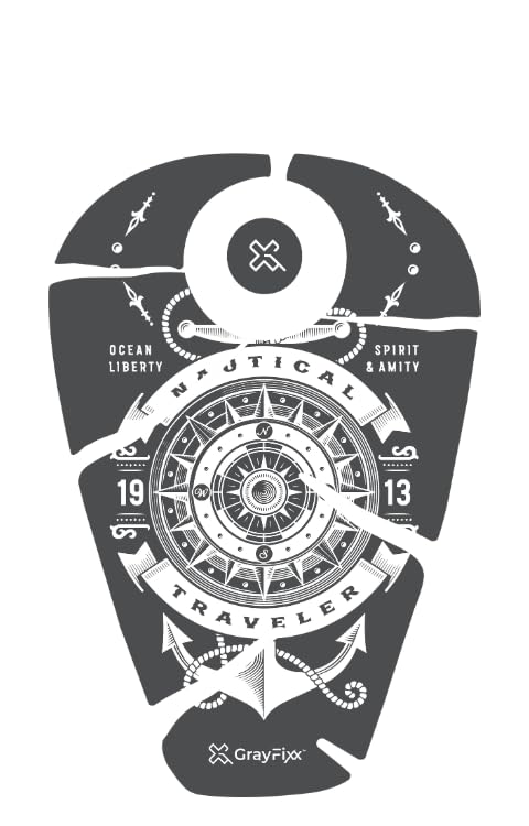 Grayfixx Meteor 350 Full Tank Pad | Meteor 350 Sticker, Pack of 1 - Image 5