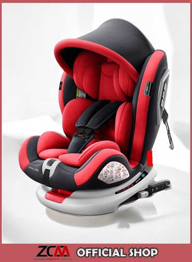 ZCM-HAPPY Car Child Safety Seat with 360° Rotating Feature With Universal Compatibility and Premium Accessories  - Image 1