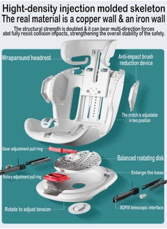 ZCM-HAPPY Car Child Safety Seat with 360° Rotating Feature With Universal Compatibility and Premium Accessories  - Image 5