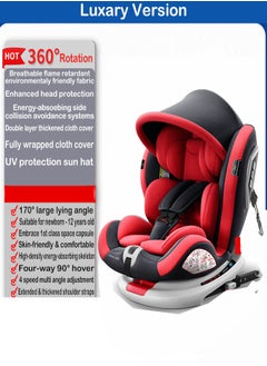 ZCM-HAPPY Car Child Safety Seat with 360° Rotating Feature With Universal Compatibility and Premium Accessories  - Image 2