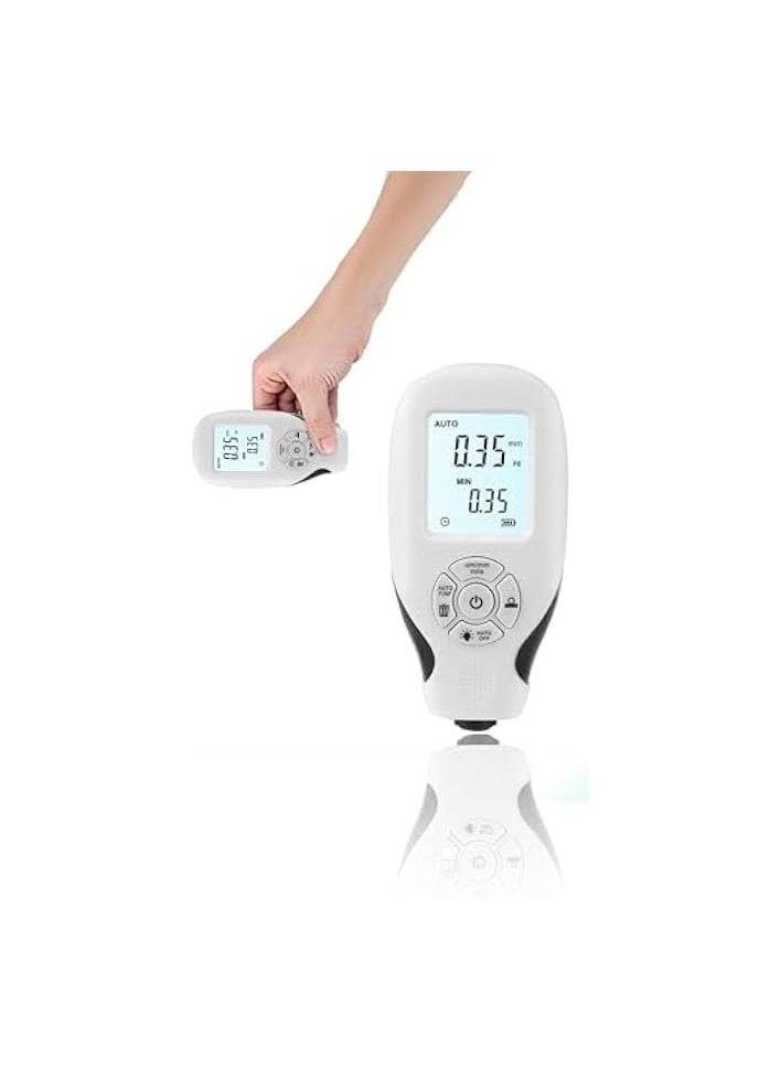 PROMASS Digital Coating Meter with LCD Display - Automotive Paint Thickness Gauge for Accurate Car Coating Film Measurement (0~2000um)  - Image 1