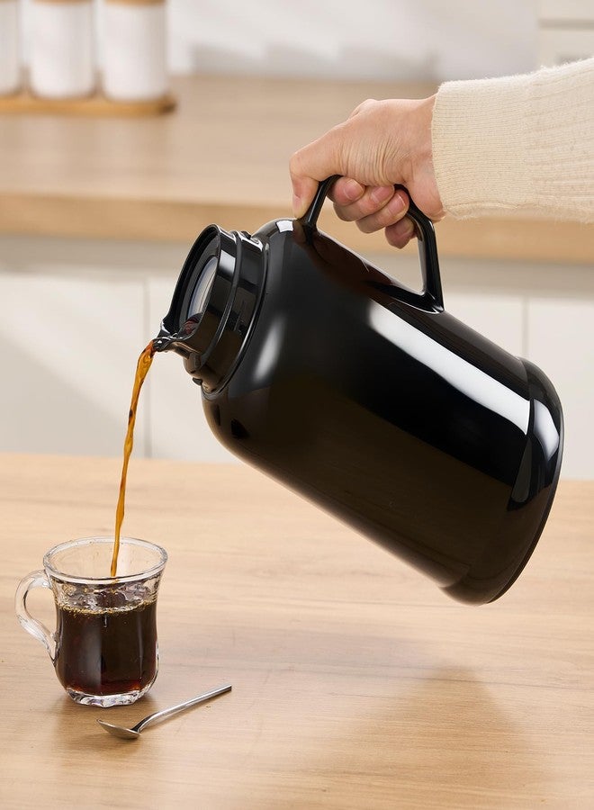PARACITY 54oz/1600ml Thermal Carafes for keeping hot, Insulated Stainless Steel Coffee Carafe Double Walled Vacuum Thermal Pot for Coffee & Tea, Home & Office - Image 3