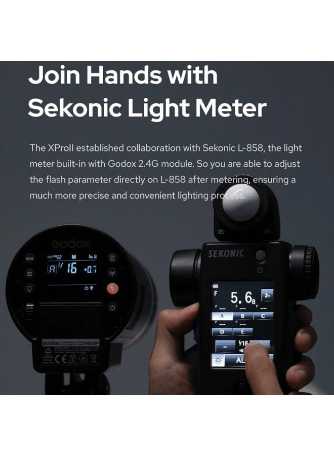 Eachshot Godox XProII XProII-C XProIIC Flash Trigger for Canon, Godox Flash Wireless Transmitter TTL 2.4G HSS 1/8000S Bluetooth Connection, Large Screen Trigger for Canon EOS Cameras(XPro XPro-C Upgraded) - Image 4