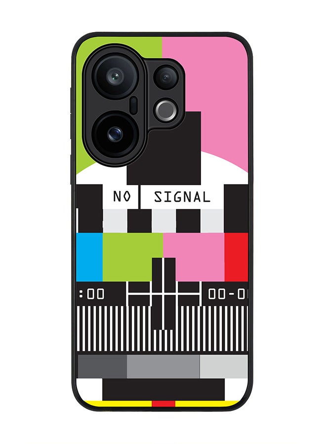 Stylizedd For vivo X200 FE / S30 Pro mini Case,Slim fit Camera Protection, Shockproof Thin Phone cover  - No Signal TV