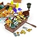 Pamvava 228pcs Money Treasure Bank Pirate Ships Accessories Cash Chest Maps Dollar Jewel Gems Diamonds Gold Bar Coins Goblet Map Crystals Bill Cash Bricks Pieces Parts Sets Friends City Building Blocks - Image 4