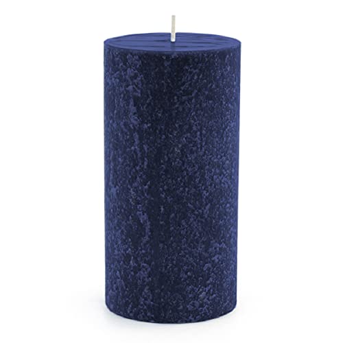 Root Candles Unscented Candles Premium Beeswax Blend Pillar Candle, 3 x 6-Inch, Abyss - Image 1