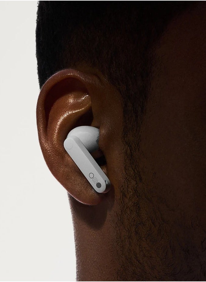 CMF - Buds Pro 2 ChatGPT Integrated True Wireless With Clear Voice Technology 2.0 50 dB Smart Active Noise Cancellation Spatial Audio Effect IP55 white(Latest version 2025) - Image 1