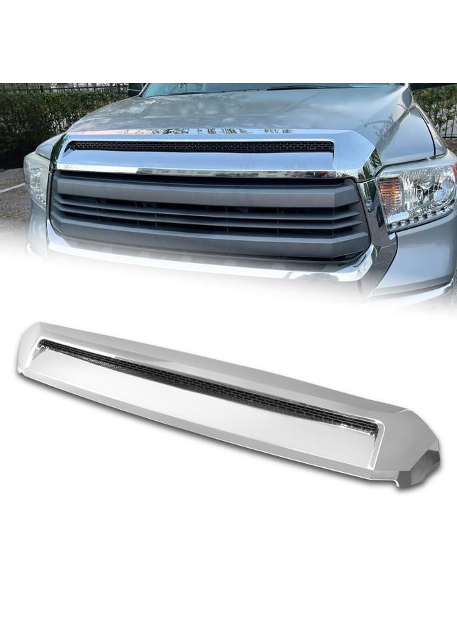 DEWHONETE Front Upper Hood Bulge Molding Compatible with 2014-2021 Toyota Tundra, Replacement for TO1231102 Hood Scoop Grille Trim Hood Molding Sliver - Image 1
