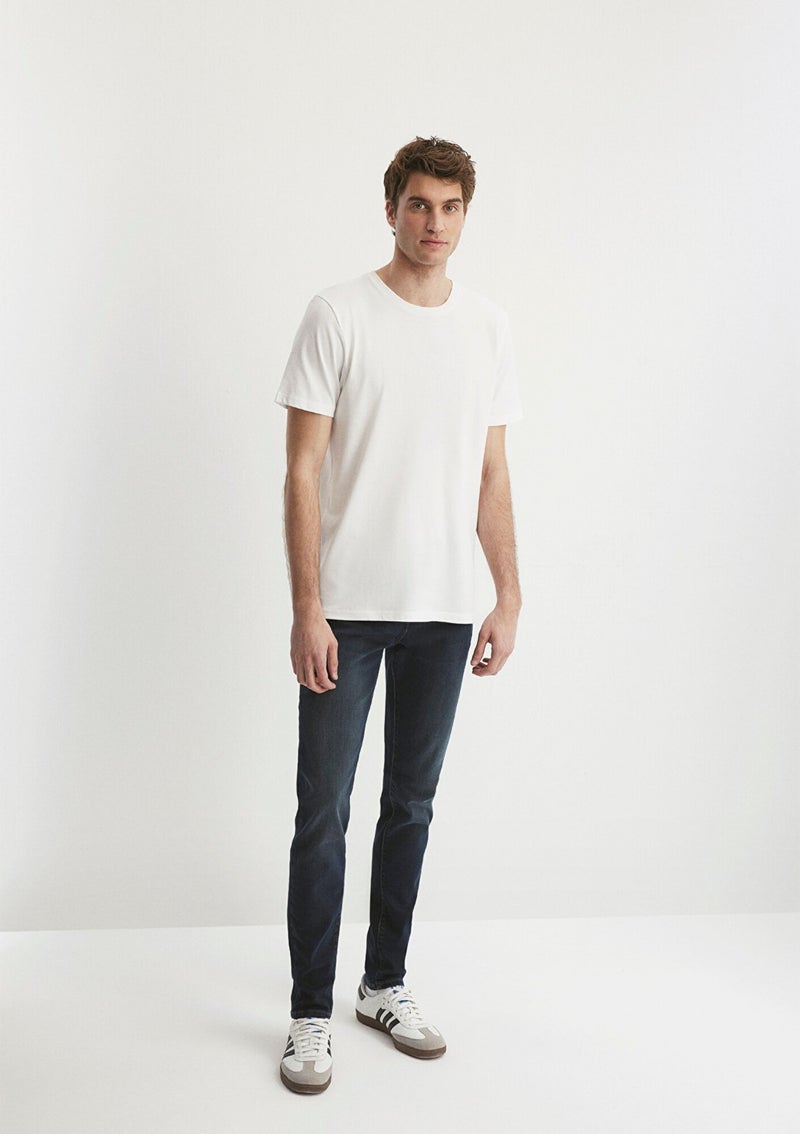 MAVI Blue Men's James Hazy Ink Blue Jet Black Jeans 0042426976  - Image 1