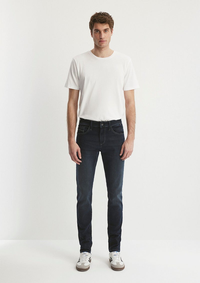 MAVI Blue Men's James Hazy Ink Blue Jet Black Jeans 0042426976  - Image 2