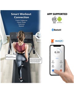 Foldable Treadmill with 4 HP Motor, Shock Absorption | Large Running Surface, TFT Display, WIFI Connectivity & Bluetooth Speakers | Running Machine for Home Gym & Office – EM-1286 - pzsku/Z6AF6CDE71BCAEB1186EFZ/45/_/1643186394/ba4133be-7168-4da5-8999-9bec3df4b987