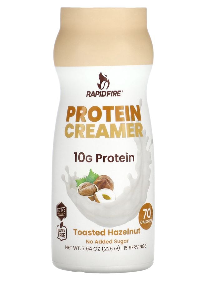 Protein Creamer Toasted Hazelnut  7.94 oz (225 g)