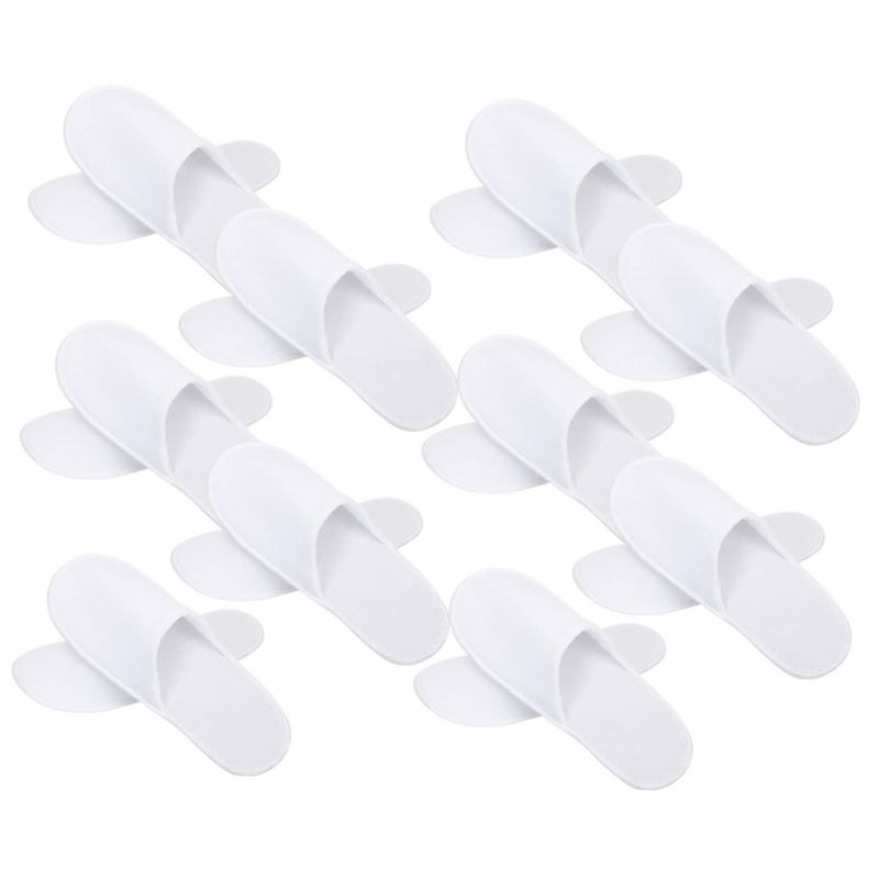 10 Pairs Non Slip Slippers for Women Men Hotel Spa Travel Pedicure - Image 2