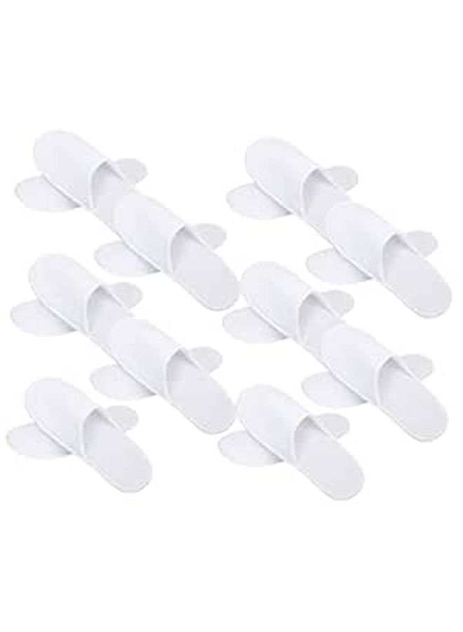 10 Pairs Non Slip Slippers for Women Men Hotel Spa Travel Pedicure - Image 1