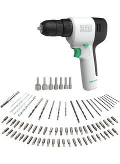 BLACK+DECKER Cordless Drill Kit 12V With 80 Pc Accessories Revdd12A80 Gb  - Image 1
