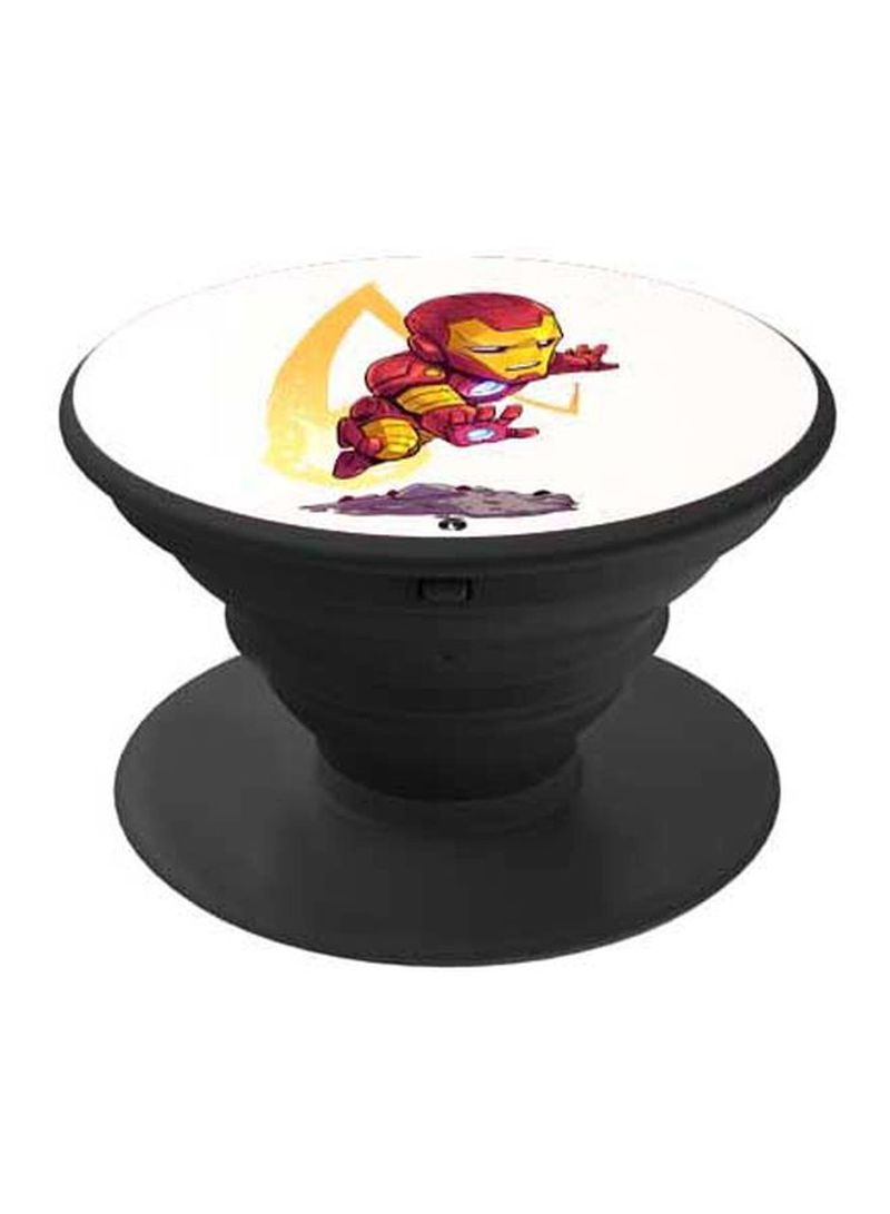 RKN Printed Pop Socket Red/Yellow/White - Image 1