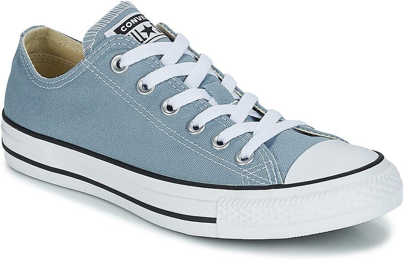 Converse Women's Chuck Taylor All Star Dainty Low Top Sneaker - Charcoal - Image 1