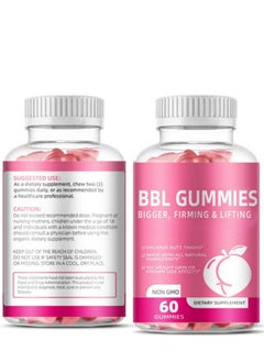 BBL BBL Body Curve Gummies, Women's Lift Gummies, Health Support Dietary Supplement 60 Gummies  - Image 2