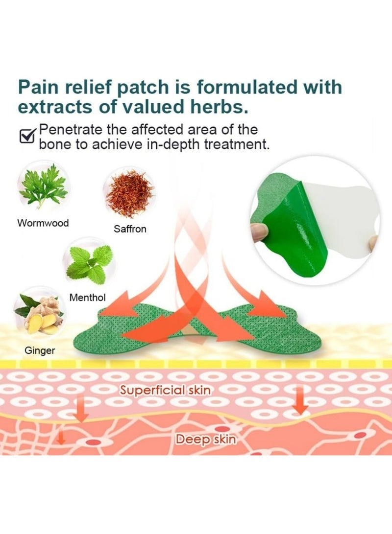 كاني إتش بي ملصقات حرارية لاصقة 12 قطعة لعلاج فوري، ملصقات شواء فقرات الظهر الفاخرة - Image 4