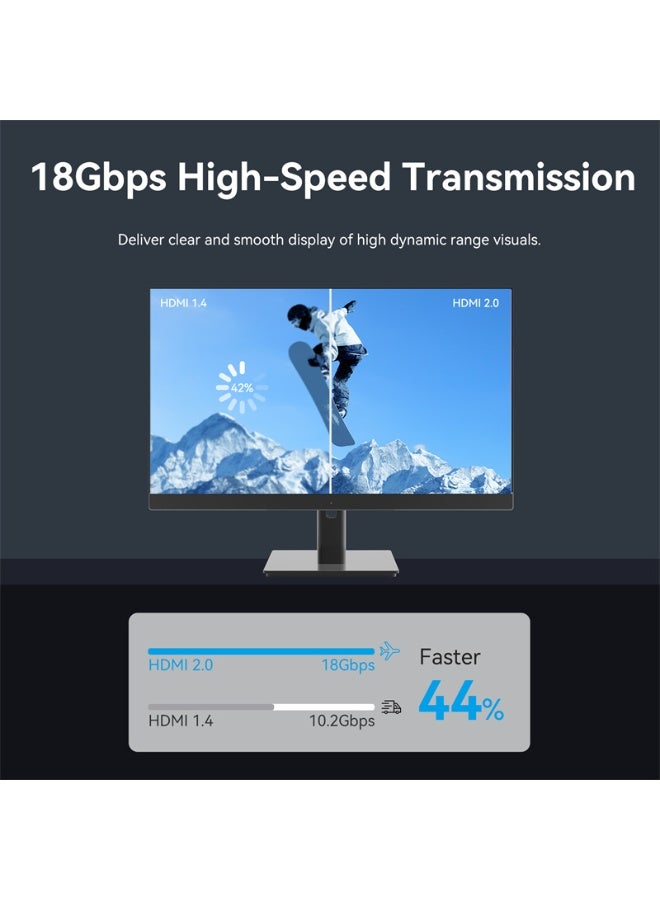 VENTION HDMI Female to Female Repeater Gray Aluminum Alloy Type - Image 5