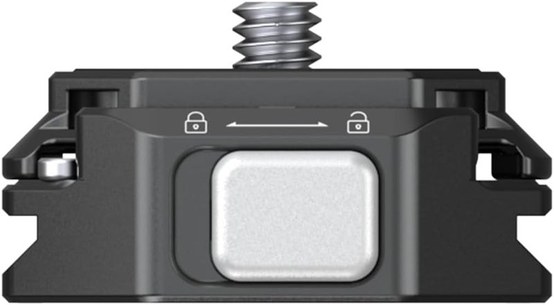 FALCAM Fine polished finish F38 Quick Release Base V2, Quick Release System, Base with 1/4" and 3/8" Screw Thread for Tripod, Monopod, Stabilizer, Slider - 3364 One piece build - Image 3