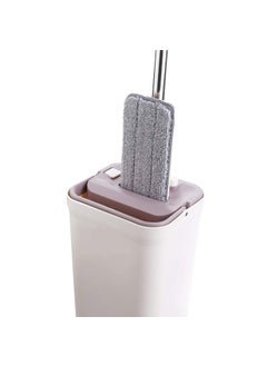 SVR SVR Flat Mop ABS Foldable Flat Mop and Buckets Set with Extra Mop Cleaner, Fast Wash and Dry Flat Mop Cleaning System Floor Cleaner Mop (Multicolour)  - Image 5