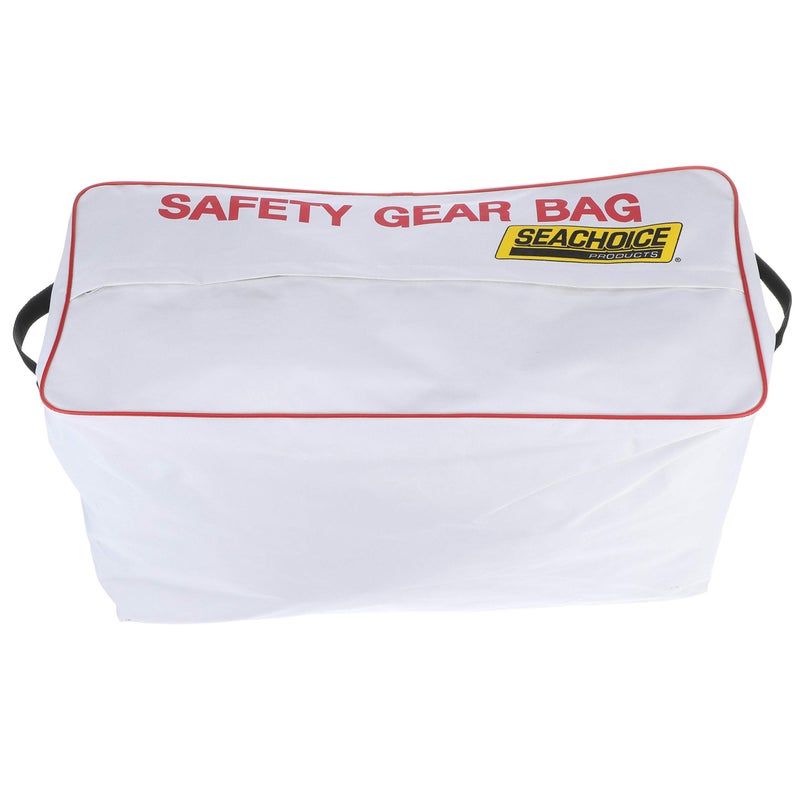 Seachoice Large-Capacity Heavy-Duty Emergency Marine Safety Gear Bag, White - Image 2