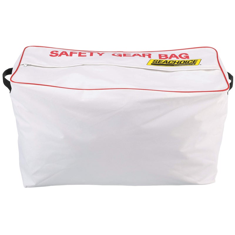 Seachoice Large-Capacity Heavy-Duty Emergency Marine Safety Gear Bag, White - Image 1