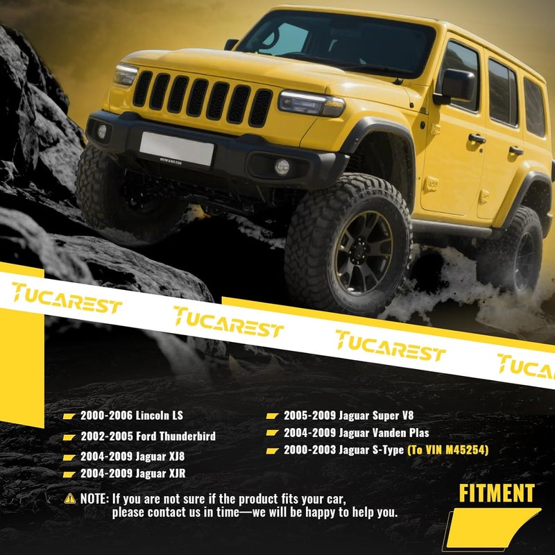 TUCAREST 2Pcs Front Upper Control Arm and Ball Joint Assembly for Ford Thunderbird and Lincoln LS - Image 2