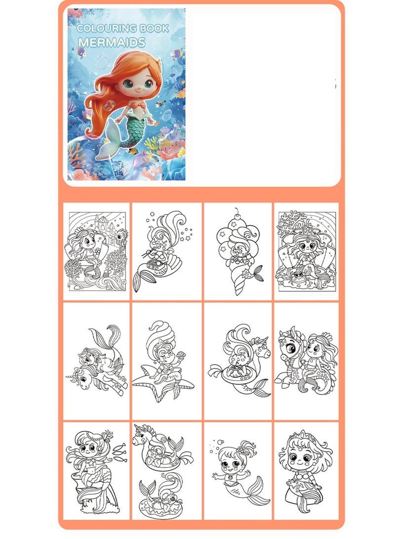 DURKU 10 Pieces Coloring Books For Kids Classroom Activity Children Early-education Toys Perfect Gift - Image 4